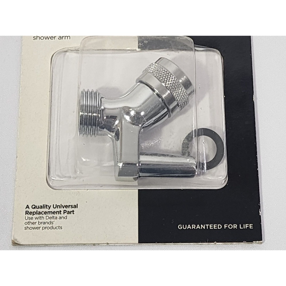 DELTA Chrome Shower Arm Pin Mount No. 75015‎ for Hand-held Showers NEW - Picture 2 of 5